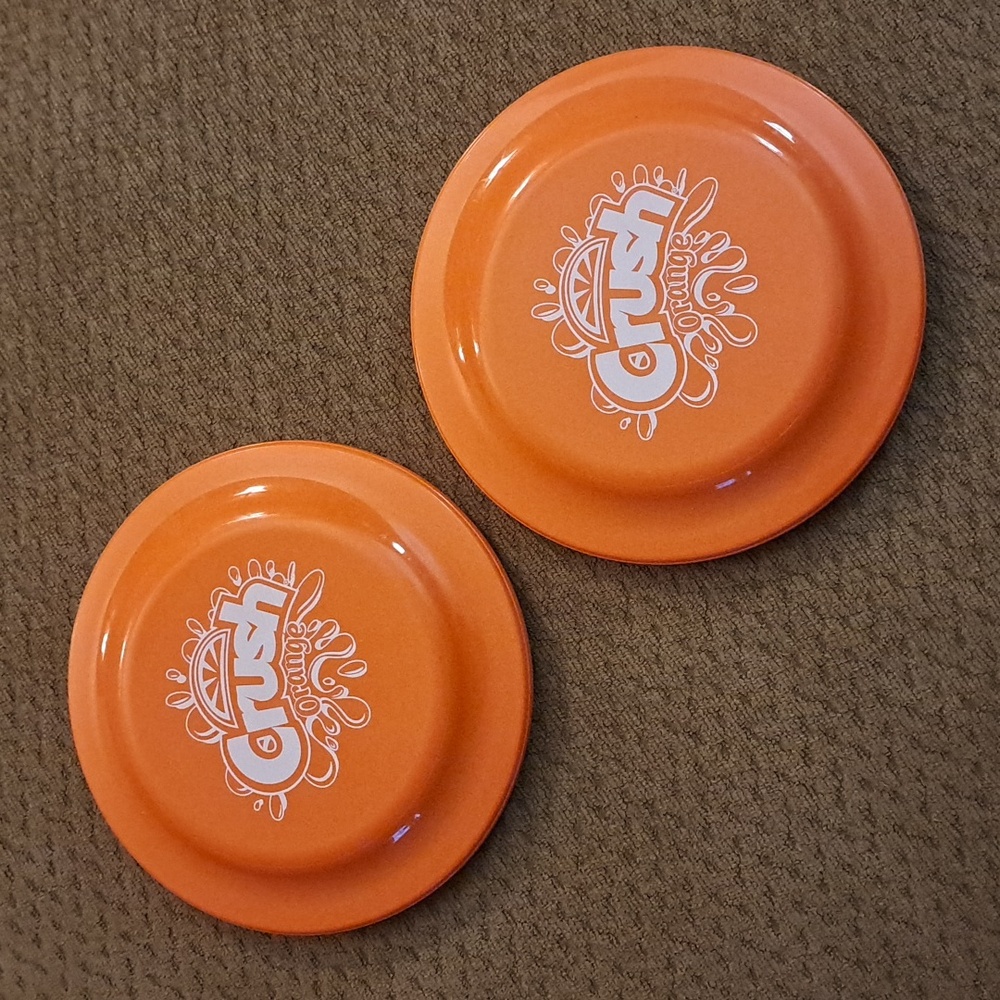 Orange Crush Flying Discs (Qty - 2)